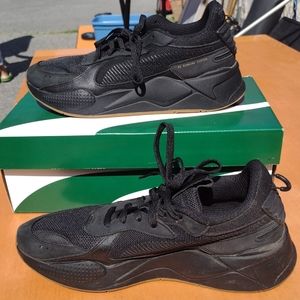 puma rsx black gum